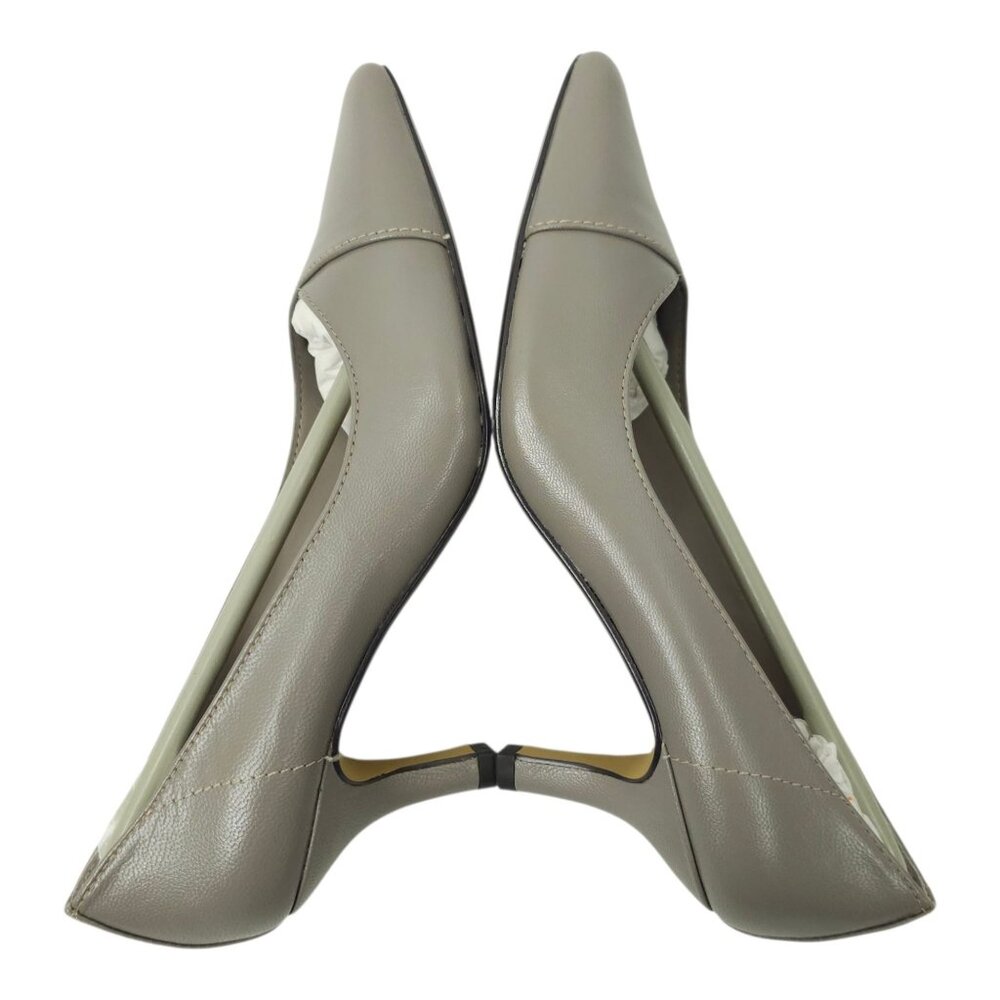 Bella Vita WOW Taupe Pump Womens Size 5 M Kitten Heel Kidskin Leather NEW - Picture 5 of 15
